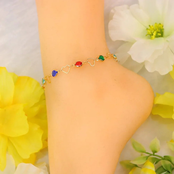 Minimalist Anklet, Sleek & Modern Design, Women’s Fashion, YC110479-A - Picture 8 of 10
